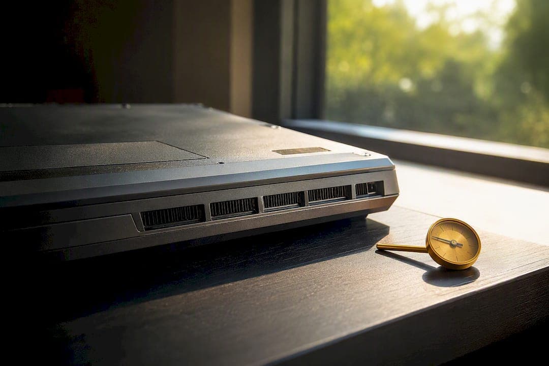 Drop Temps 8–12°C in 15 Minutes: 5 Laptop Cooling Tips for Windows